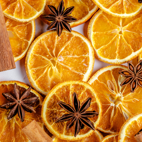 Fruits confits (orange)