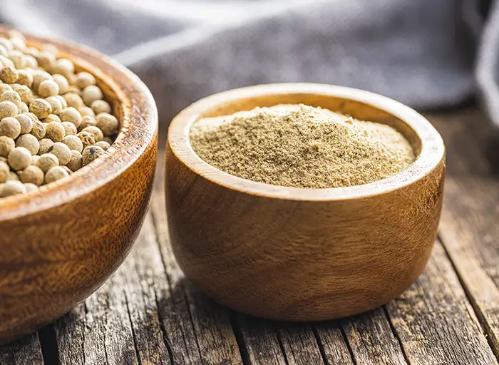 Poivre blanc moulu 100g